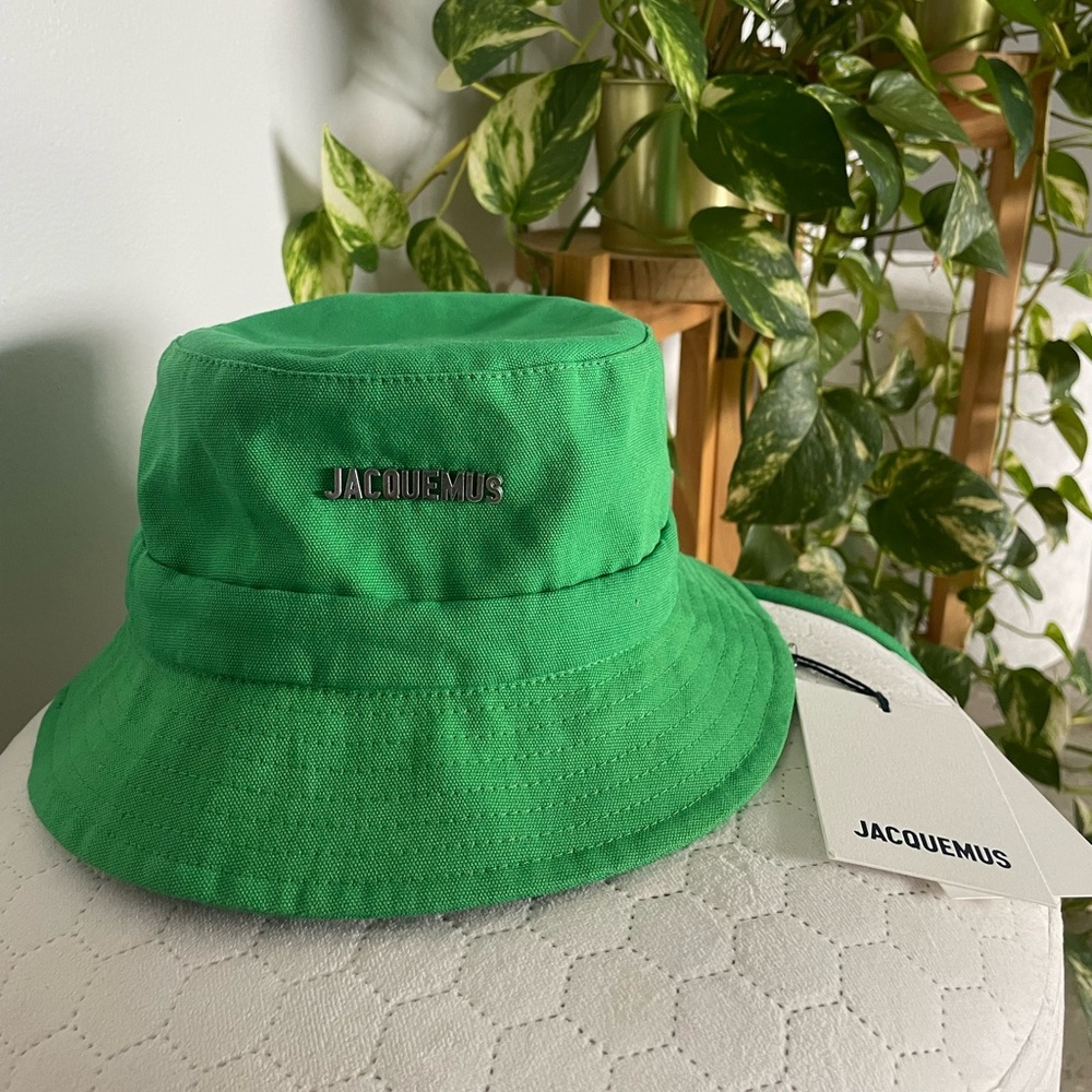 Jacquemus Le Bob green Hat